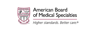 ABMS logo and tagline